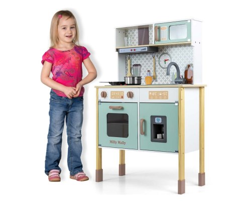 Milly Mally Drewniana kuchnia Bjorn - Mint Milly Mally Drewniana kuchnia Bjorn - Mint