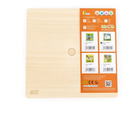 Viga 44622 Puzzle na podkładce 9 elementów - Owca Viga 44622 Puzzle na podkładce 9 elementów - Owca