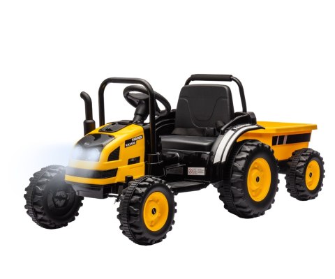 Milly Mally Pojazd na akumulator Traktor z przyczepą Farmer Yellow Milly Mally Pojazd na akumulator Traktor z przyczepą Farmer Yellow