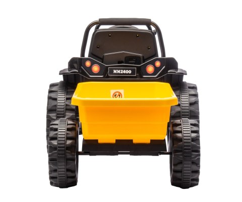 Milly Mally Pojazd na akumulator Traktor z przyczepą Farmer Yellow Milly Mally Pojazd na akumulator Traktor z przyczepą Farmer Yellow