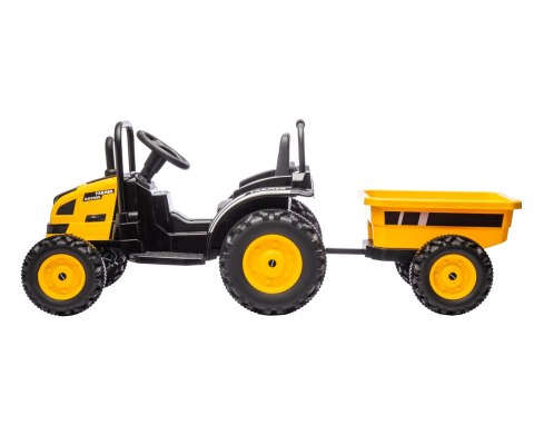 Milly Mally Pojazd na akumulator Traktor z przyczepą Farmer Yellow Milly Mally Pojazd na akumulator Traktor z przyczepą Farmer Yellow