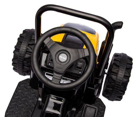 Milly Mally Pojazd na akumulator Traktor z przyczepą Farmer Yellow Milly Mally Pojazd na akumulator Traktor z przyczepą Farmer Yellow