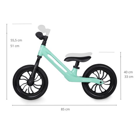 Qplay Rowerek Biegowy Racer Mint Qplay Rowerek Biegowy Racer Mint