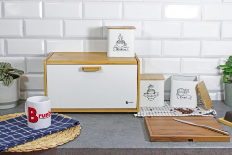 CHLEBAK BAMBUSOWY POJEMNIK NA PIECZYWO BRUNBESTE BB-4255 BIAŁY CHLEBAK BAMBUSOWY POJEMNIK NA PIECZYWO BRUNBESTE BB-4255 BIAŁY