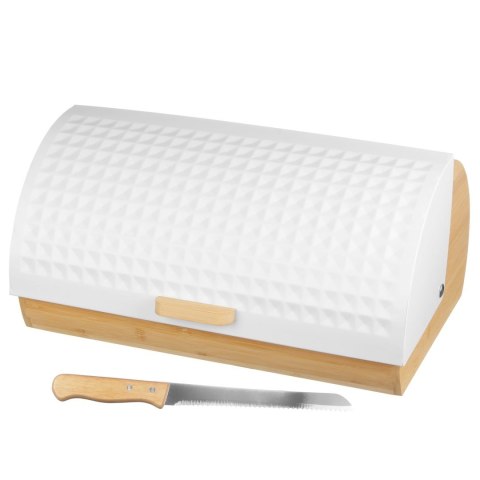 CHLEBAK DREWNIANY Z POKRYWĄ METALOWĄ + NÓŻ BRUNBESTE BB-2774 CHLEBAK DREWNIANY Z POKRYWĄ METALOWĄ + NÓŻ BRUNBESTE BB-2774