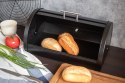 CHLEBAK STALOWY Z POKRYWĄ DIAMOND W ZESTAWIE Z 3 POJEMNIKAMI BRUNBESTE BB-2696