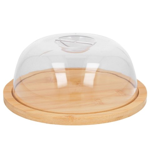 DREWNIANA DESKA Z KLOSZEM DO PODAWANIA PRZECHOWYWANIA 19 X 8 CM BRUNBESTE BB-3806 DREWNIANA DESKA Z KLOSZEM DO PODAWANIA PRZECHOWYWANIA 19 X 8 CM BRUNBESTE BB-3806