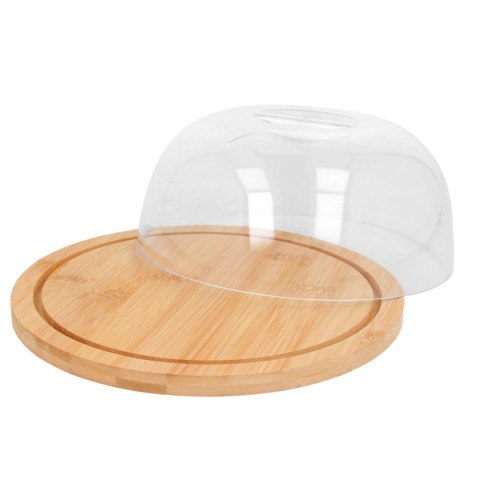 DREWNIANA DESKA Z KLOSZEM DO PODAWANIA PRZECHOWYWANIA 19 X 8 CM BRUNBESTE BB-3806 DREWNIANA DESKA Z KLOSZEM DO PODAWANIA PRZECHOWYWANIA 19 X 8 CM BRUNBESTE BB-3806