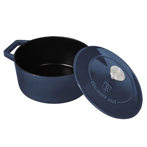 EMALIOWANY GARNEK ŻELIWNY 2.75L 20CM BERLINGER HAUS STRONG MOLD BH-6521