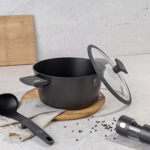 GARNEK TYTANOWY Z POKRYWKĄ 24CM 4.1L BERLINGER HAUS ANTRACIT BH-8131 GARNEK TYTANOWY Z POKRYWKĄ 24CM 4.1L BERLINGER HAUS ANTRACIT BH-8131