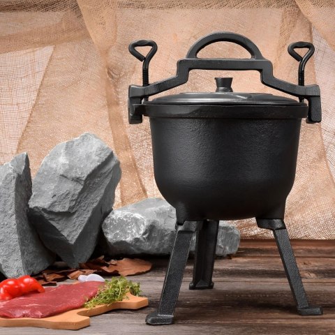 KOCIOŁEK ŻELIWNY MYŚLIWSKI 10L BRUNBESTE BB-2664