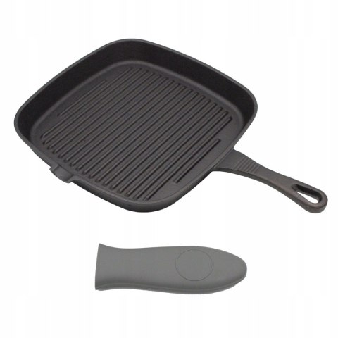 PATELNIA GRILLOWA ŻELIWNA 24X24CM BRUNBESTE BB-2668 PATELNIA GRILLOWA ŻELIWNA 24X24CM BRUNBESTE BB-2668