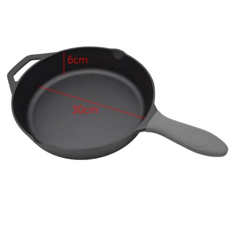 PATELNIA ŻELIWNA GŁĘBOKA 28CM BRUNBESTE BB-2666 PATELNIA ŻELIWNA GŁĘBOKA 28CM BRUNBESTE BB-2666