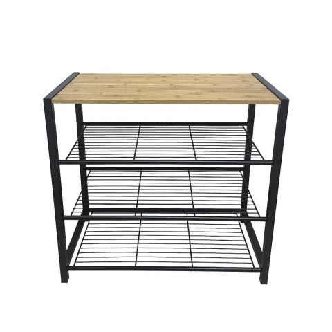 PÓŁKA REGAŁ STOJAK NA BUTY 4-POZIOMOWA 60X30X56CM BRUNBESTE BB-3394 PÓŁKA REGAŁ STOJAK NA BUTY 4-POZIOMOWA 60X30X56CM BRUNBESTE BB-3394