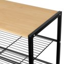 PÓŁKA REGAŁ STOJAK NA BUTY 4-POZIOMOWA 60X30X56CM BRUNBESTE BB-3394