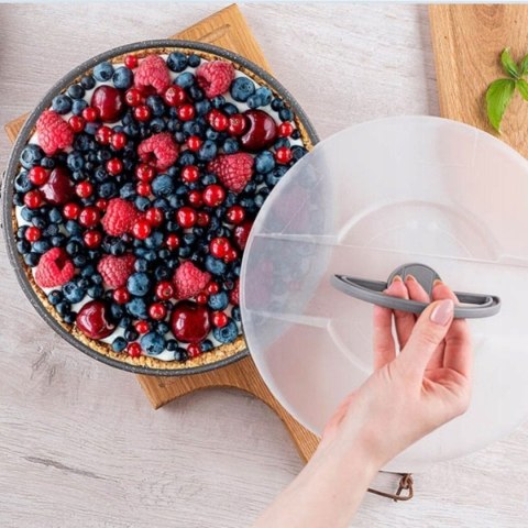 TORTOWNICA FORMA DO PIECZENIA 28X6,8CM Z POKRYWĄ, POWŁOKA NON-STICK BRUNBESTE BB-2548 TORTOWNICA FORMA DO PIECZENIA 28X6,8CM Z POKRYWĄ, POWŁOKA NON-STICK BRUNBESTE BB-2548