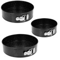 ZESTAW 3 TORTOWNIC BLASZANYCH NON-STICK 18/20/22CM BRUNBESTE BB-2550