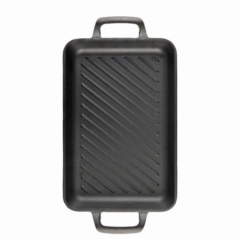 ŻELIWNA PŁYTA GRILLOWA PROSTOKĄTNA 33X22X4.5CM BERLINGER HAUS STRONG MOLD BH-6532