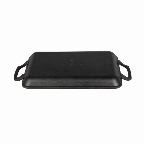 ŻELIWNA PŁYTA GRILLOWA PROSTOKĄTNA 33X22X4.5CM BERLINGER HAUS STRONG MOLD BH-6532