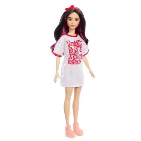 Barbie Fashionistas. Lalka Sukienka kropki HRH12 Barbie Fashionistas. Lalka Sukienka kropki HRH12