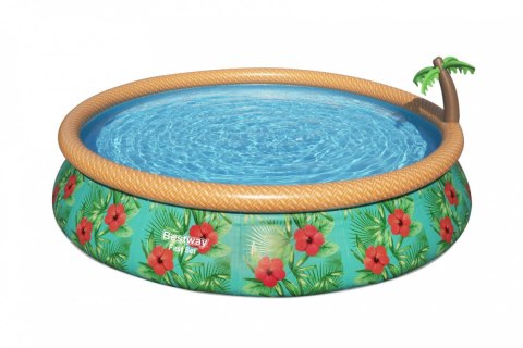 Basenik rozporowy z Natryskiem dla dzieci Tropikalny 457x84cm 15FT BESTWAY Basenik rozporowy z Natryskiem dla dzieci Tropikalny 457x84cm 15FT BESTWAY