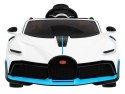 Bugatti Divo Autko na akumulator dla dzieci Biały + Pilot + EVA + Wolny Start + LED MP3 Bugatti Divo Autko na akumulator dla dzieci Biały + Pilot + EVA + Wolny Start + LED MP3