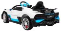 Bugatti Divo Autko na akumulator dla dzieci Biały + Pilot + EVA + Wolny Start + LED MP3 Bugatti Divo Autko na akumulator dla dzieci Biały + Pilot + EVA + Wolny Start + LED MP3