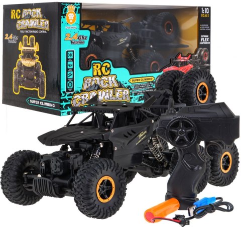 Crawler Rock dla dzieci 6+ Zdalnie sterowany model 1:10 Napęd 6x6 + Zapasowe koła Crawler Rock dla dzieci 6+ Zdalnie sterowany model 1:10 Napęd 6x6 + Zapasowe koła