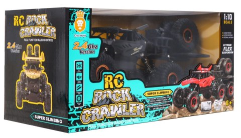 Crawler Rock dla dzieci 6+ Zdalnie sterowany model 1:10 Napęd 6x6 + Zapasowe koła Crawler Rock dla dzieci 6+ Zdalnie sterowany model 1:10 Napęd 6x6 + Zapasowe koła