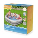 Dmuchany Basen ogrodowy dla rodziny 213x206x53cm BESTWAY + Dmuchane Siedziska + Cup holdery Dmuchany Basen ogrodowy dla rodziny 213x206x53cm BESTWAY + Dmuchane Siedziska + Cup holdery