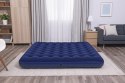 Dmuchany Materac do spania King 2-osobowy flokowany BESTWAY 203x183x22cm + Zestaw naprawczy Dmuchany Materac do spania King 2-osobowy flokowany BESTWAY 203x183x22cm + Zestaw naprawczy