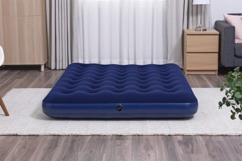 Dmuchany Materac turystyczny Aeroluxe do spania 2-osobowy BESTWAY 191x137x22cm + Łatka naprawcza Dmuchany Materac turystyczny Aeroluxe do spania 2-osobowy BESTWAY 191x137x22cm + Łatka naprawcza