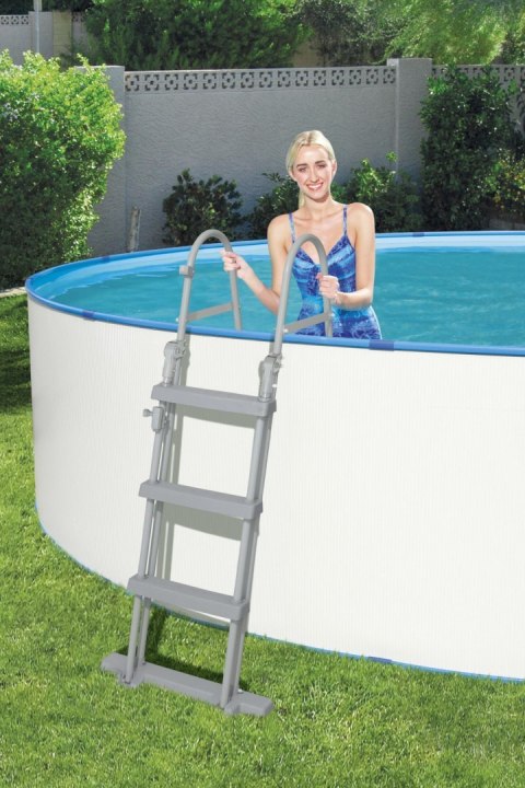 Drabinka do basenu ogrodowego BESTWAY 107cm Drabinka do basenu ogrodowego BESTWAY 107cm