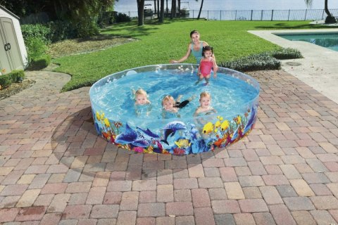 Dziecięcy Basen rozporowy Morska Odyseja BESTWAY 244x46cm Dziecięcy Basen rozporowy Morska Odyseja BESTWAY 244x46cm