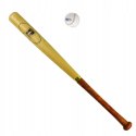 Drewniany Kij Baseballowy LONDERO 75 cm z Piłką do Baseballa Drewniany Kij Baseballowy LONDERO 75 cm z Piłką do Baseballa