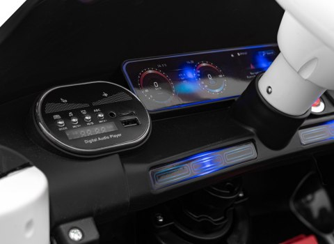 Mercedes Benz AMG EQA dla dzieci Czarny + Pilot + 5-punktowe pasy + EVA + Wyświetlacz MP3 + LED Mercedes Benz AMG EQA dla dzieci Czarny + Pilot + 5-punktowe pasy + EVA + Wyświetlacz MP3 + LED