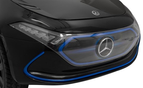Mercedes Benz AMG EQA dla dzieci Czarny + Pilot + 5-punktowe pasy + EVA + Wyświetlacz MP3 + LED Mercedes Benz AMG EQA dla dzieci Czarny + Pilot + 5-punktowe pasy + EVA + Wyświetlacz MP3 + LED