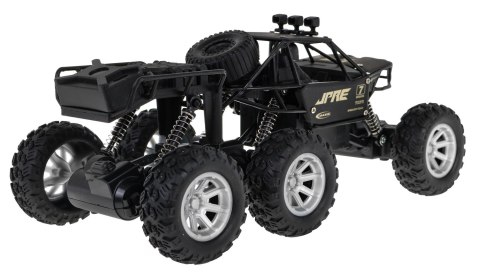 Metalowy crawler Rock Explorer 4x4 dla dzieci 8+ Zdalnie sterowany 1:18 Gumowe 6 kół Metalowy crawler Rock Explorer 4x4 dla dzieci 8+ Zdalnie sterowany 1:18 Gumowe 6 kół