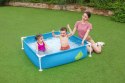 Ogrodowy Basen stelażowy dla dzieci 2+ BESTWAY Kwadrat 122x122x30,5cm Ogrodowy Basen stelażowy dla dzieci 2+ BESTWAY Kwadrat 122x122x30,5cm