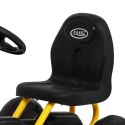 Pierwszy Gokart na pedały dla najmłodszych Żółty + Napęd łańcuchowy + Koła z gumą Pierwszy Gokart na pedały dla najmłodszych Żółty + Napęd łańcuchowy + Koła z gumą