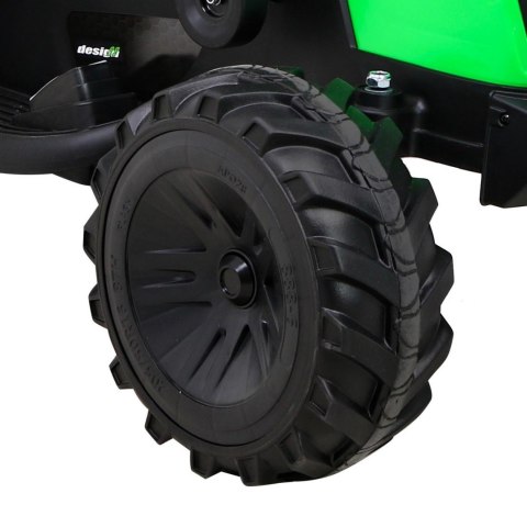 Pojazd Traktor Z Przyczepą 720-T Zielony Pojazd Traktor Z Przyczepą 720-T Zielony