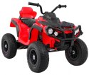 Quad ATV Air na akumulator dla dzieci Czerwony+ Koła pompowane + Radio MP3 + Wolny Start Quad ATV Air na akumulator dla dzieci Czerwony+ Koła pompowane + Radio MP3 + Wolny Start