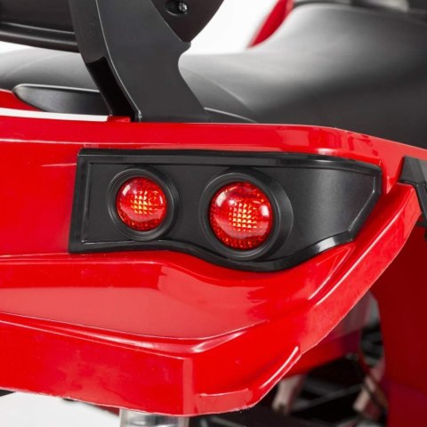 Quad ATV na akumulator dla dzieci Czerwony + Koła EVA + Radio MP3 + LED + Wolny Start Quad ATV na akumulator dla dzieci Czerwony + Koła EVA + Radio MP3 + LED + Wolny Start