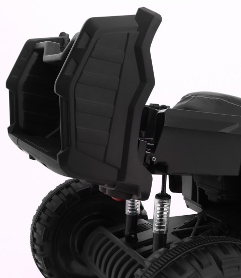 Quad XL ATV 2,4GHz na akumulator dla dzieci Czarno-Zielony + Pilot + Napęd 4x4 + Bagażnik + Wolny Start + EVA + Audio LED