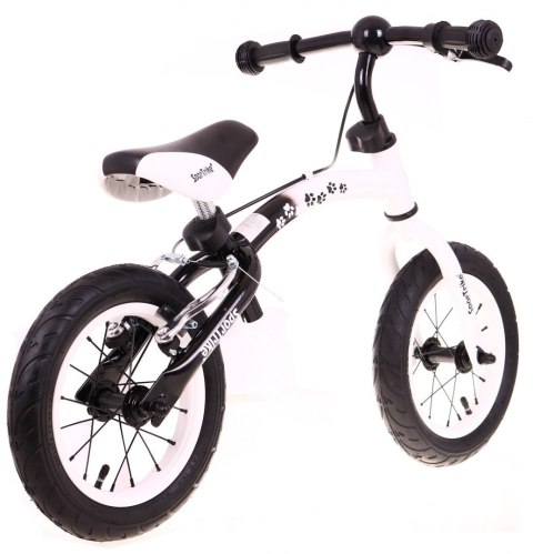 Rowerek biegowy dla dzieci Boomerang SporTrike Biały Nauki jazdy + Zmienny układ ramy Rowerek biegowy dla dzieci Boomerang SporTrike Biały Nauki jazdy + Zmienny układ ramy