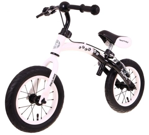 Rowerek biegowy dla dzieci Boomerang SporTrike Biały Nauki jazdy + Zmienny układ ramy Rowerek biegowy dla dzieci Boomerang SporTrike Biały Nauki jazdy + Zmienny układ ramy