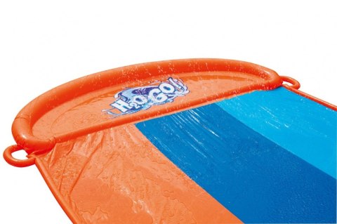 Ślizg wodny dla dzieci 3+ Potrójny tor 488cm BESTWAY + Łatka naprawcza Ślizg wodny dla dzieci 3+ Potrójny tor 488cm BESTWAY + Łatka naprawcza