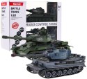Zdalnie sterowane 2 czołgi T-34 vs Tiger dla dzieci 3+ Strzelające modele + Wielka Bitwa Czołgów Zdalnie sterowane 2 czołgi T-34 vs Tiger dla dzieci 3+ Strzelające modele + Wielka Bitwa Czołgów