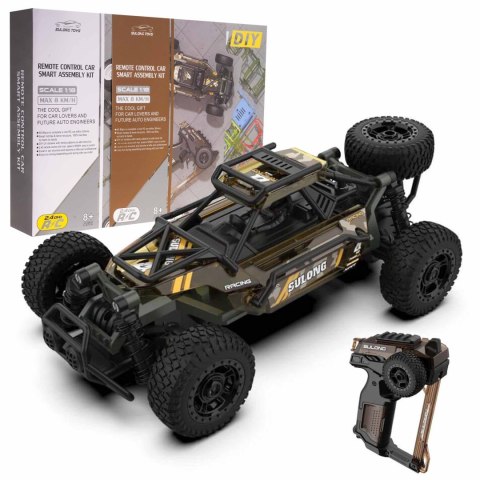Zdalnie sterowany Crawler SULONG dla dzieci 8+ Model 1:18 + Pilot 2,4 GHz + Gumowe opony Zdalnie sterowany Crawler SULONG dla dzieci 8+ Model 1:18 + Pilot 2,4 GHz + Gumowe opony
