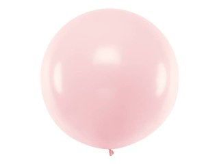 Balon lateksowy Gigant, Różowy, Pastel Pale Pink, 1m, 1szt.